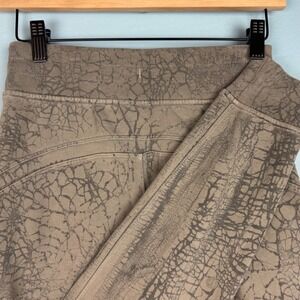 Lululemon Women's Size 2 Warm Down Jogger Sweat Pant 7/8 Length Thread Dye Black